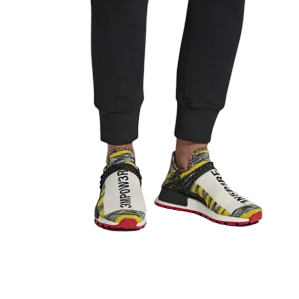Adidas X Pharrell Williams Hu NMD Multicolor Sneakers size 10.5 USA - Picture 6 of 6